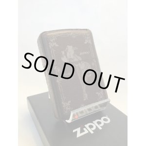 画像: No.200 レザーシリーズZIPPO 牛革ブラウン ウィンディ z-2368