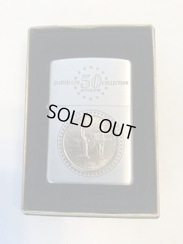 画像5: No.200 ヴィンテージZIPPO 2001年製 QUARTERS COIN 50 COLLECTION 25セントコイン50州コレクションシリーズ  ニューヨーク州 z-2417