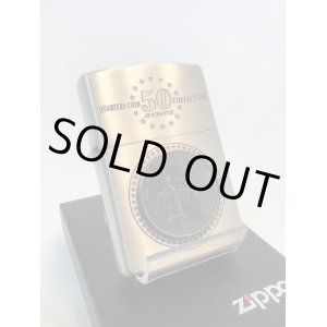 画像: No.200 ヴィンテージZIPPO 2001年製 QUARTERS COIN 50 COLLECTION 25セントコイン50州コレクションシリーズ  ニューヨーク州 z-2417