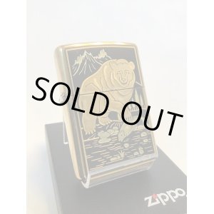 画像: No.593 ヴィンテージZIPPO 1997年製 BEAR'S FRESH FISH クマと魚 z-2427