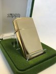 画像1: No.1500GP-18K スターリングシルバーGOLD PLATED ZIPPO 18Kゴールド・プレイト z-2446