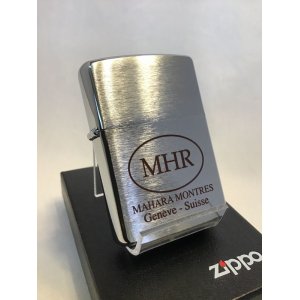 画像: No.200 ヴィンテージZIPPO 1992年製 MHR MAHARA MONTRES マハラ モントレス z-2466