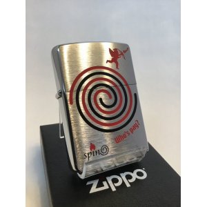 画像: No.200SP-B ヴィンテージZIPPO 2005年製 SPINシリーズ スピン z-2526