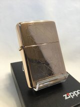 画像: No.593RG ヴィンテージZIPPO 1999年製 ROSE GOLD GEOMETRICS ローズゴールド ジオメトリック z-2547