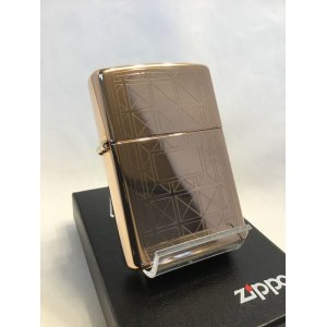 画像: No.593RG ヴィンテージZIPPO 1999年製 ROSE GOLD GEOMETRICS ローズゴールド ジオメトリック z-2547