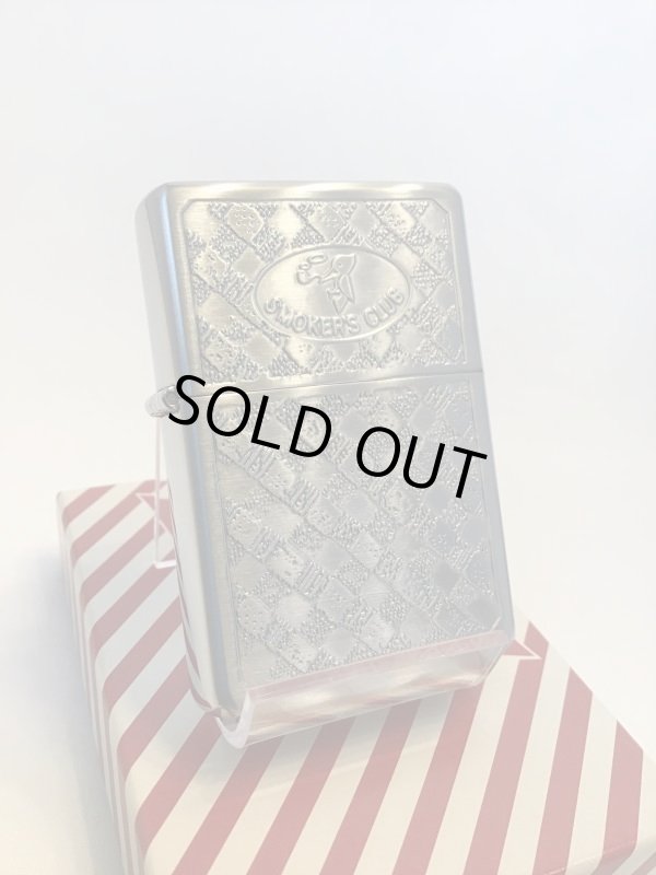 画像1: No.230 コレクションアイテムシリーズ SMOKER'S CLUB ZIPPO ニッケルアンティーク スモーカーズクラブ z-2548
