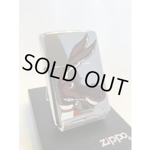 画像: No.250 推奨品 ハイポリッシュクローム 民主党マスコットZIPPO ドンキー z-2556