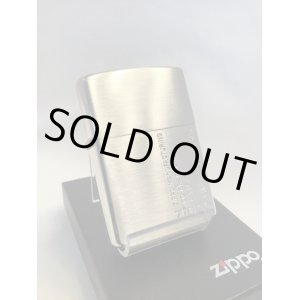 画像: No.200 LIMITED EDITION ZIPPO シルバーサテン限定 シリアルナンバー入り z-2563