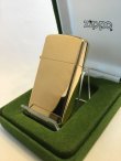 画像2: No.1500GP-18K スターリングシルバー GOLD PLATED ZIPPO 18K ゴールド・プレイト z-2565