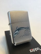 画像: No.205 サテンクローム DOLPHIN ZIPPO ドルフィン z-2570