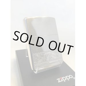 画像: No.200 ヴィンテージZIPPO 2001年製 銀張 モダンアート z-2617