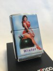 画像1: No.250 ヴィンテージZIPPO 1996年製 ピンナップガール WINTER z-2686