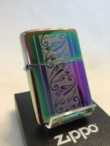 画像: No.151 PVDシリーズ SPECTRAM ZIPPO スペクトラム ゲストリーフ z-2712