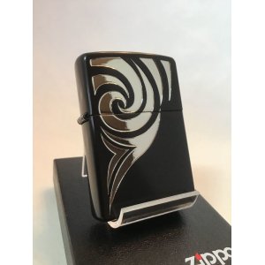 画像: No.200 ヴィンテージZIPPO 2004年製 CRIBAL トライバル マットブラック z-2811