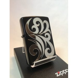 画像: No.200 ヴィンテージZIPPO 2004年製 CRIBAL トライバル マットブラック z-2810