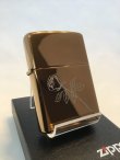 画像1: No.20447 PVDシリーズ HARVEST BRONZE ZIPPO ハーベストブロンズ ローズ z-2808