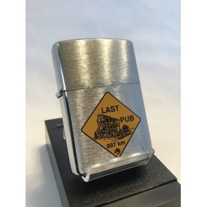 画像: No.200AR ヴィンテージZIPPO 1998年製 オーストラリア ロードサイン LAST PAB ラストパブ z-2875