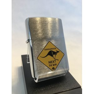 画像: No.200AR ヴィンテージZIPPO 1999年製 オーストラリア ロードサイン KANGAROO カンガルー z-2873