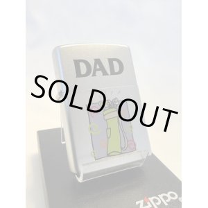 画像: No.205 ヴィンテージZIPPO 2001年製 DADのゴルフバッグ z-2904