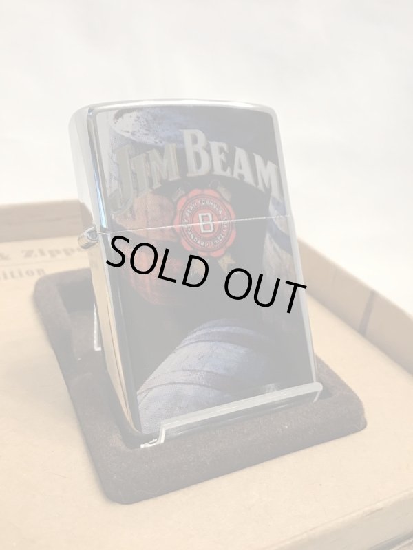 画像1: No.250 限定・記念品ZIPPO JIM・BEAM ジムビーム バレルバングセット 世界限定7500個 z-2961