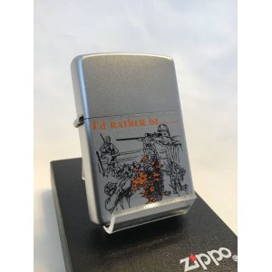 画像: No.205 ヴィンテージZIPPO 2002年製 I'd rather be.... z-2964