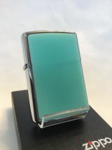 画像: No.250 ヴィンテージZIPPO 2002年製 ターコイズブルーチップ z-2965