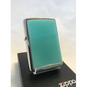 画像: No.250 ヴィンテージZIPPO 2002年製 ターコイズブルーチップ z-2965