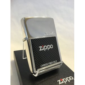 画像: No.200 ヴィンテージZIPPO 2002年製 CABON FIBER FACE カーボンファイバーフェース z-3047