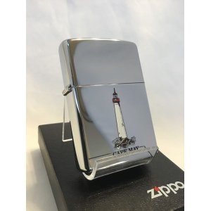 画像: No.250 ヴィンテージZIPPO 2002年製 CAPE MAY ケープメイ灯台 z-3071