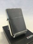 画像1: No.２００ ヴィンテージZIPPO 1988年製 シルバーイブシ　両面エレガンス銀張り z-132