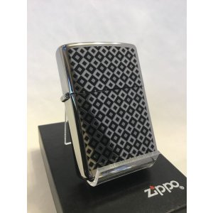 画像: No.250 推奨品ZIPPO BLACK SQUARES ブラック スクエアーズ z-3247