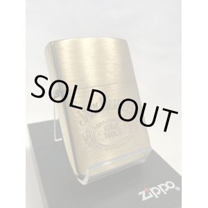 画像: No.204 JACK DANIEL'S ZIPPO ジャック・ダニエル ソリッドブラス z-597