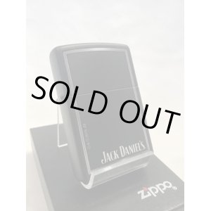 画像: No.218 JACK DANIEL'S ZIPPO ジャック・ダニエル ブラックマット z-595