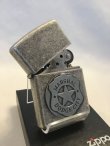 画像2: No.201FB アンティークシルバー MARSHAL ZIPPO マーシャル エンブレム z-3305