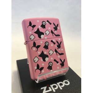 画像: No.238 PLAYBOY ZIPPO プレイボーイ ピンクマット z-3312