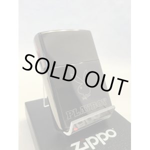 画像: No.150 PLAYBOY ZIPPO プレイボーイ ブラックアイス z-601