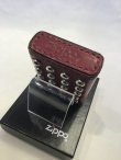 画像4: No.200 レザーシリーズZIPPO 牛革巻き　レッド　両面ビス付 210