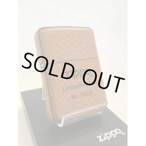 画像: No.200 レザーシリーズZIPPO ピッグスキン リミテッドエディション No.0000 z-3318