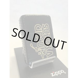 画像: No.200 レザーシリーズZIPPO 鈴鹿サーキット 牛革ブラック z-1380