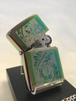 画像2: No.151 PVDシリーズZIPPO スペクトラム ワールプールリーフ z-3406