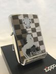 画像1: No.200 推奨品ZIPPO ＵＮＩＣＯＲＮ ユニコーン シルバーチェッカー z-1087