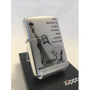 画像: No.200 推奨品ZIPPO 自由の女神 シルバーパール z-1120