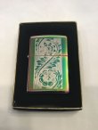 画像5: No.151 PVDシリーズZIPPO スペクトラム ワールプールリーフ z-3406