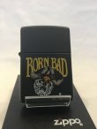 画像2: No.218 ヴィンテージZIPPO 1991年製 BORN BAD ボーン・バッド z-3419