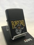 画像1: No.218 ヴィンテージZIPPO 1991年製 BORN BAD ボーン・バッド z-3419