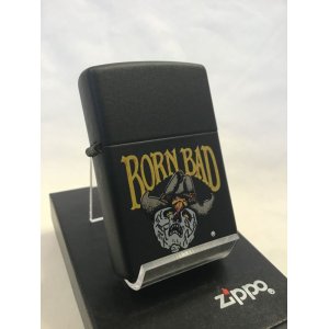 画像: No.218 ヴィンテージZIPPO 1991年製 BORN BAD ボーン・バッド z-3419