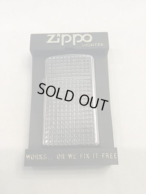 画像5: No.1610 USED ZIPPO FINE CHECKERED PATTERN ファイン・チェッカード・パターン z-3444