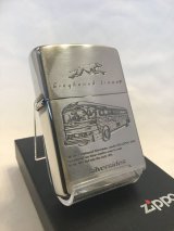 画像: No.200 外車シリーズZIPPO ＳＩＬＶＥＲＳＩＤＥＳ　グレイハウンド z-1093