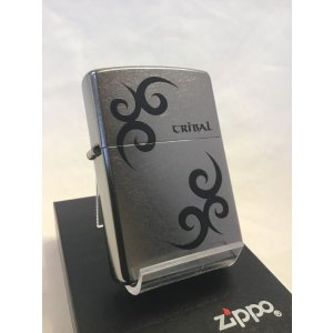 画像: No.207 推奨品 ストリートクローム CRIBAL ZIPPO トライバル z-3451