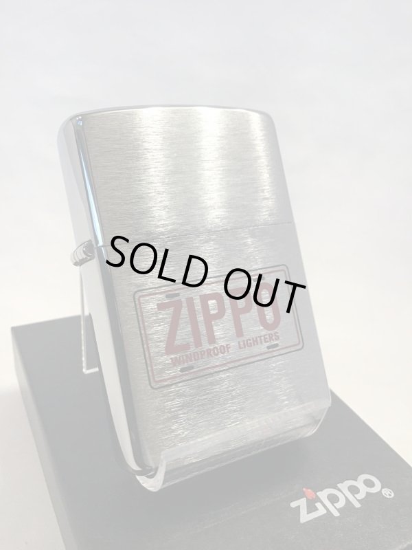 画像1: No.200 ヴィンテージZIPPO 2003年製 ナンバープレート Eタイプ z-1207